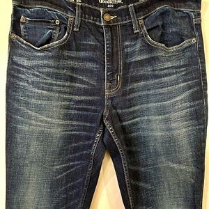 Goodfellow & Co Men's Dark Blue Slim Straight Jeans